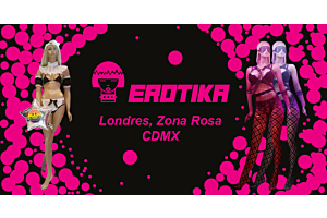 Tienda EROTIKA Londres – fachada Zona Rosa CDMX