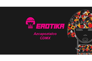 Fachada y estilo visual de EROTIKA Azcapotzalco en Pabellón Azcapotzalco CDMX