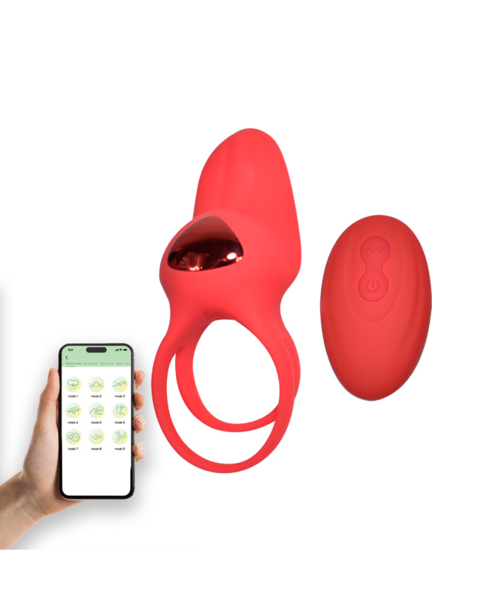ANILLO VIBRADOR CON APP LICK RING