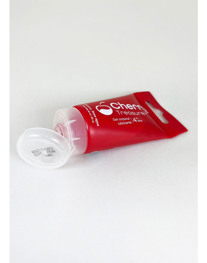 Gel Corporal Lubricante Cherry Treasure Térmico 60ml
