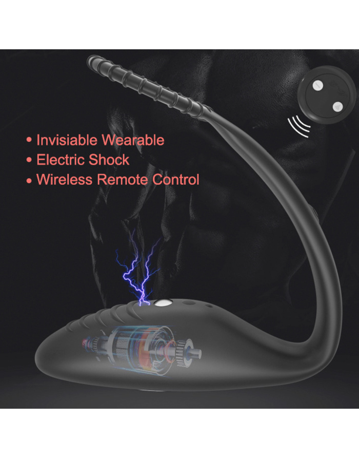 MASAJEADOR PROSTATICO MR.B R2 CON ELECTRO SHOCKS