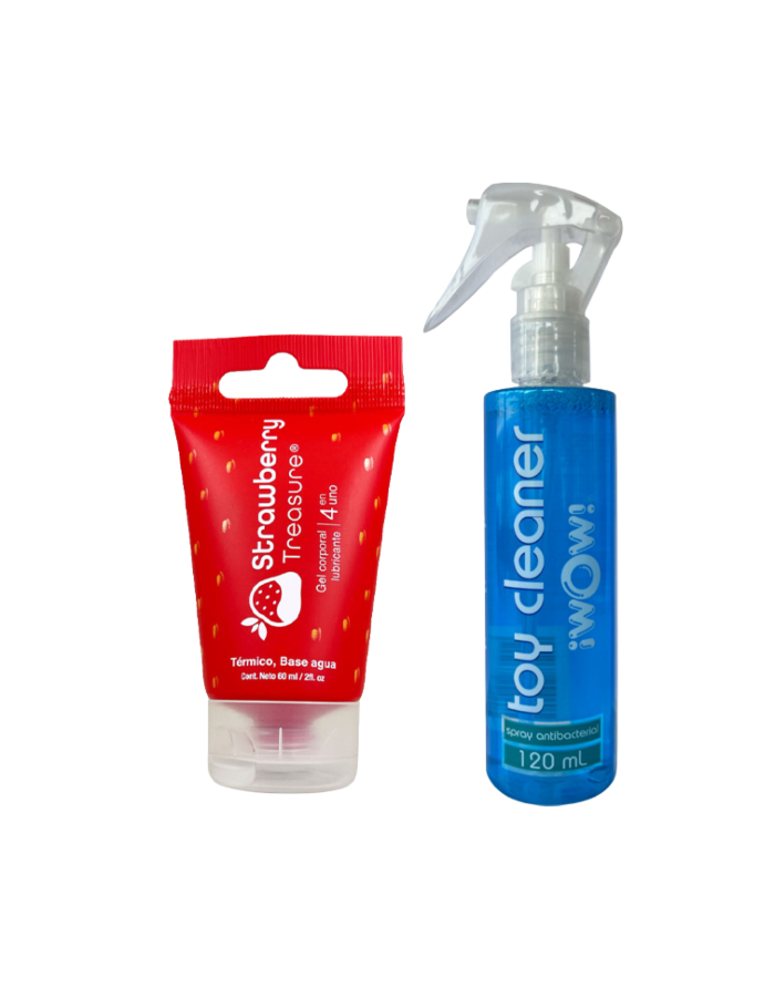 Kit Strawberry Treasure + Toy Cleaner iWow!