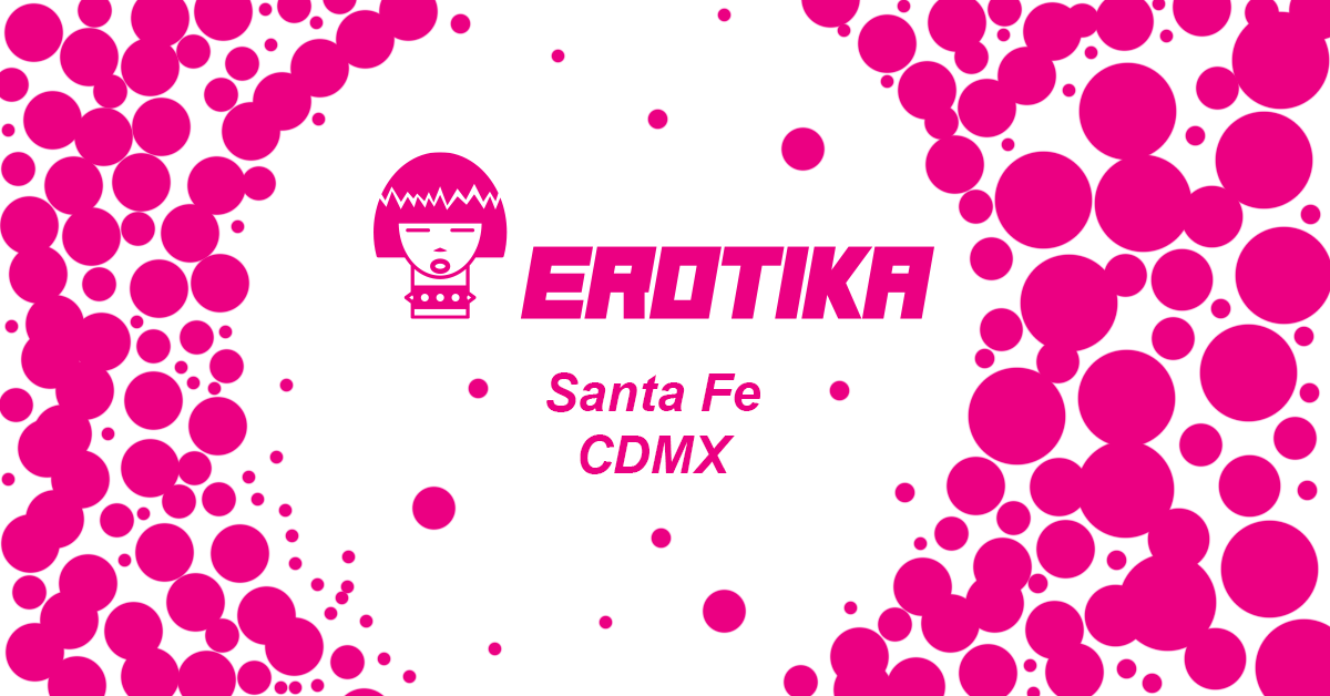 Exterior tienda EROTIKA Santa Fe – Fachada rosa con logo distintivo