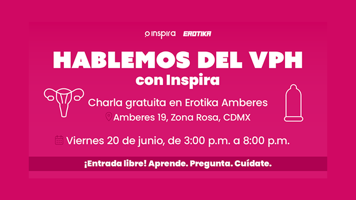 Evento sobre el VPH con Inspira en Erotika Love Shop Amberes
